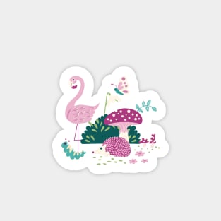 Wandering in Wonderland - Purple Sticker